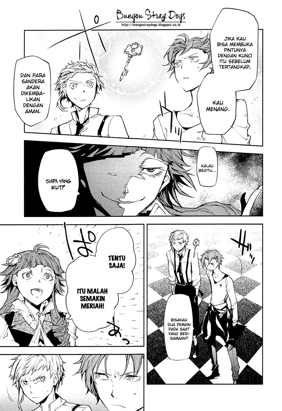 Bungou Stray Dogs Chapter 15 - halaman 40