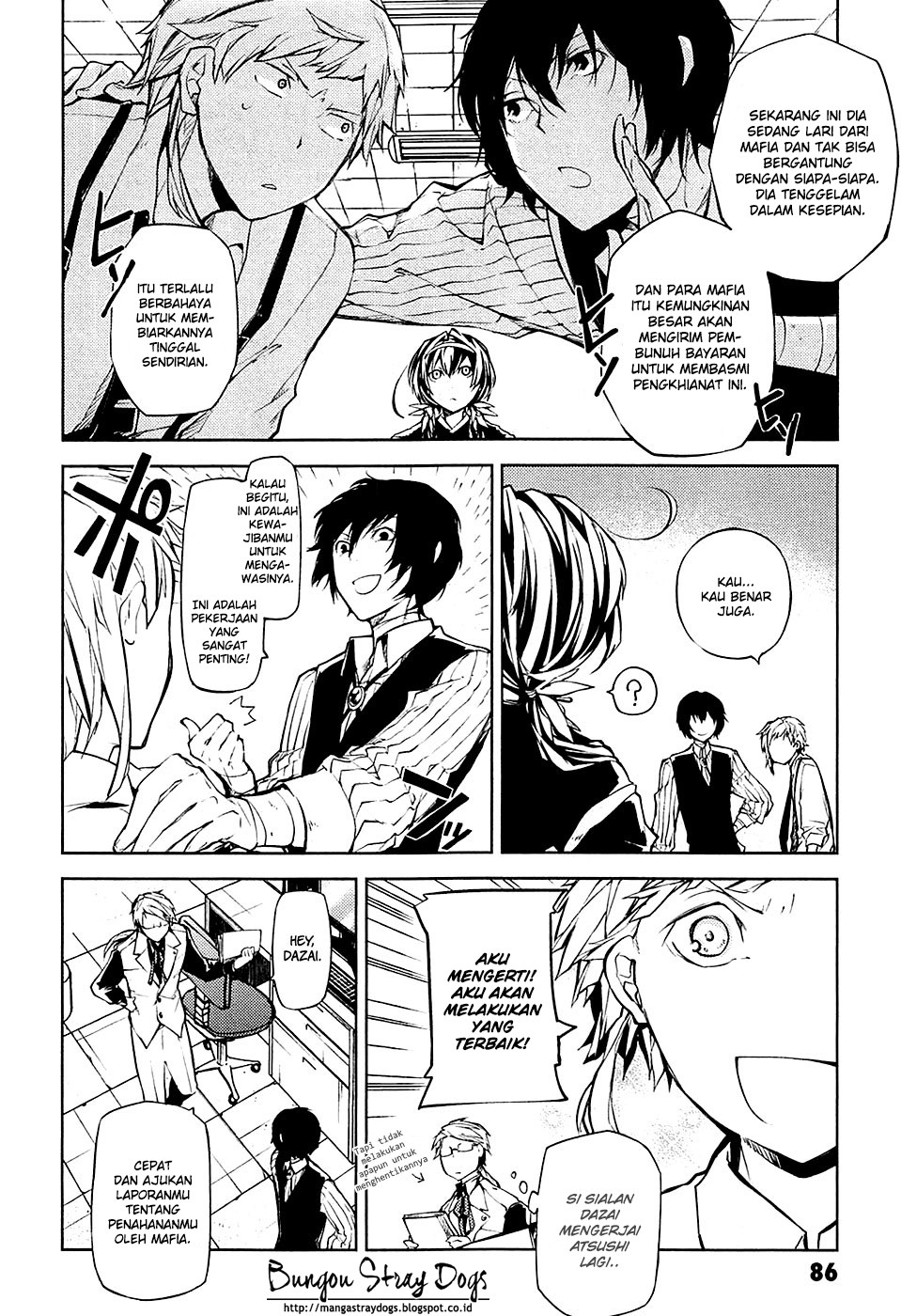 Bungou Stray Dogs Chapter 15 - halaman 5