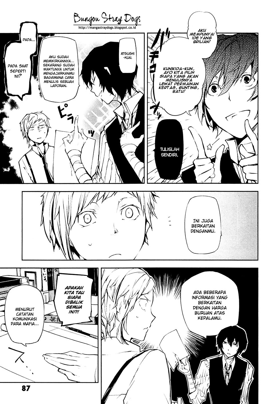 Bungou Stray Dogs Chapter 15 - halaman 6