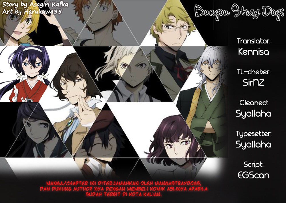 Bungou Stray Dogs Chapter 16 - halaman 1