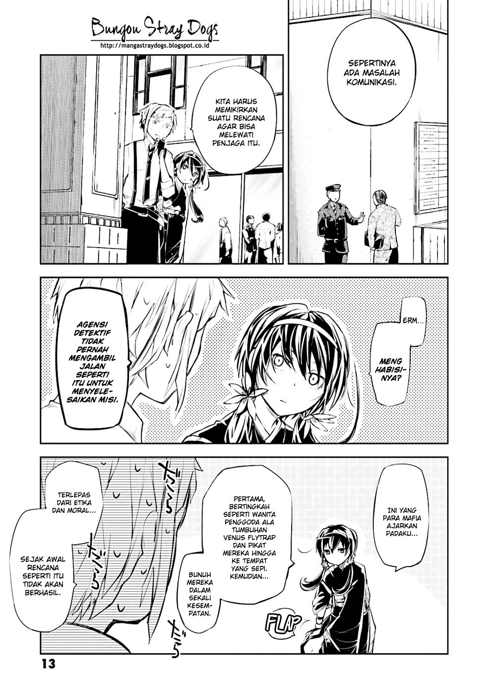 Bungou Stray Dogs Chapter 17 - halaman 13