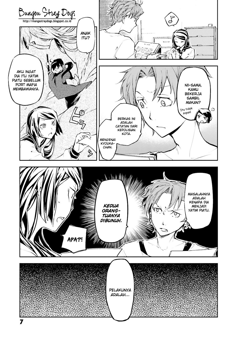 Bungou Stray Dogs Chapter 17 - halaman 7