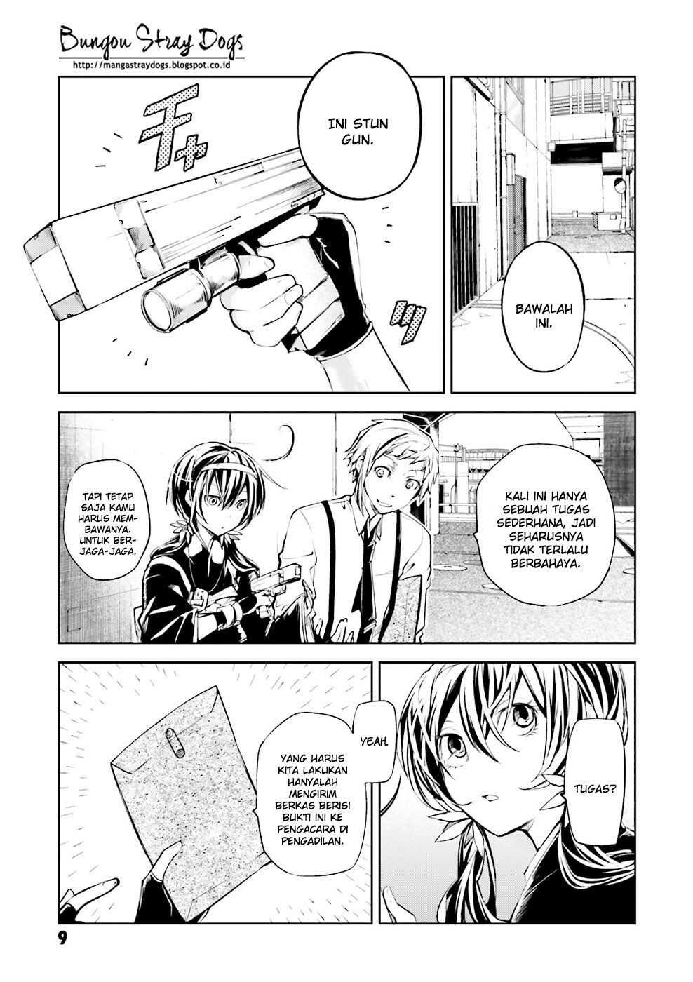 Bungou Stray Dogs Chapter 17 - halaman 9