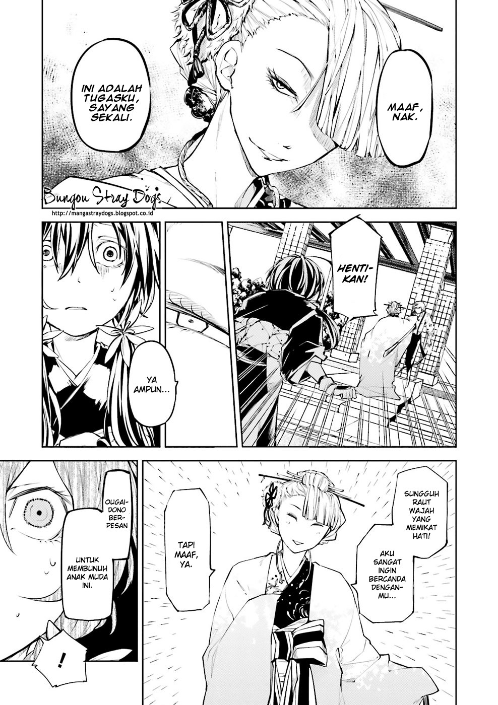 Bungou Stray Dogs Chapter 18 - halaman 4