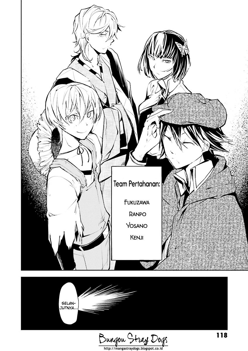 Bungou Stray Dogs Chapter 19 - halaman 37