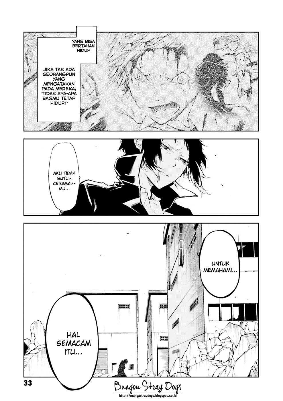 Bungou Stray Dogs Chapter 21 - halaman 33