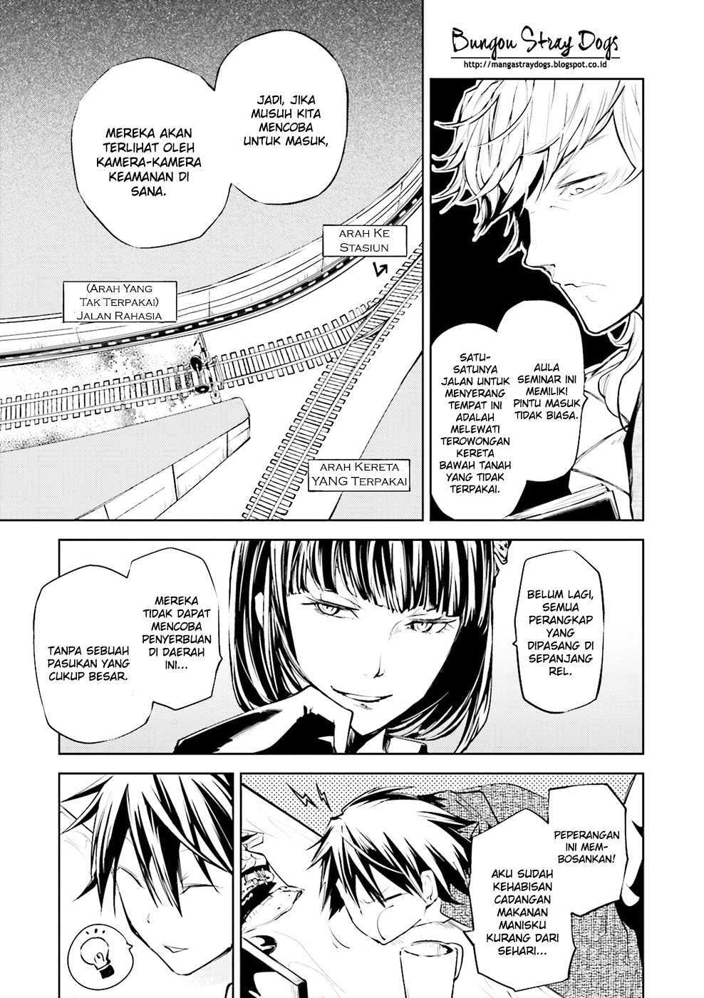 Bungou Stray Dogs Chapter 21 - halaman 35