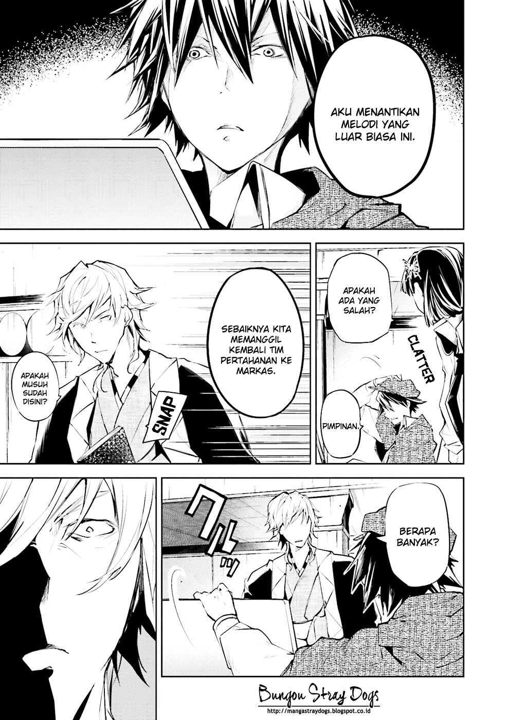 Bungou Stray Dogs Chapter 21 - halaman 37