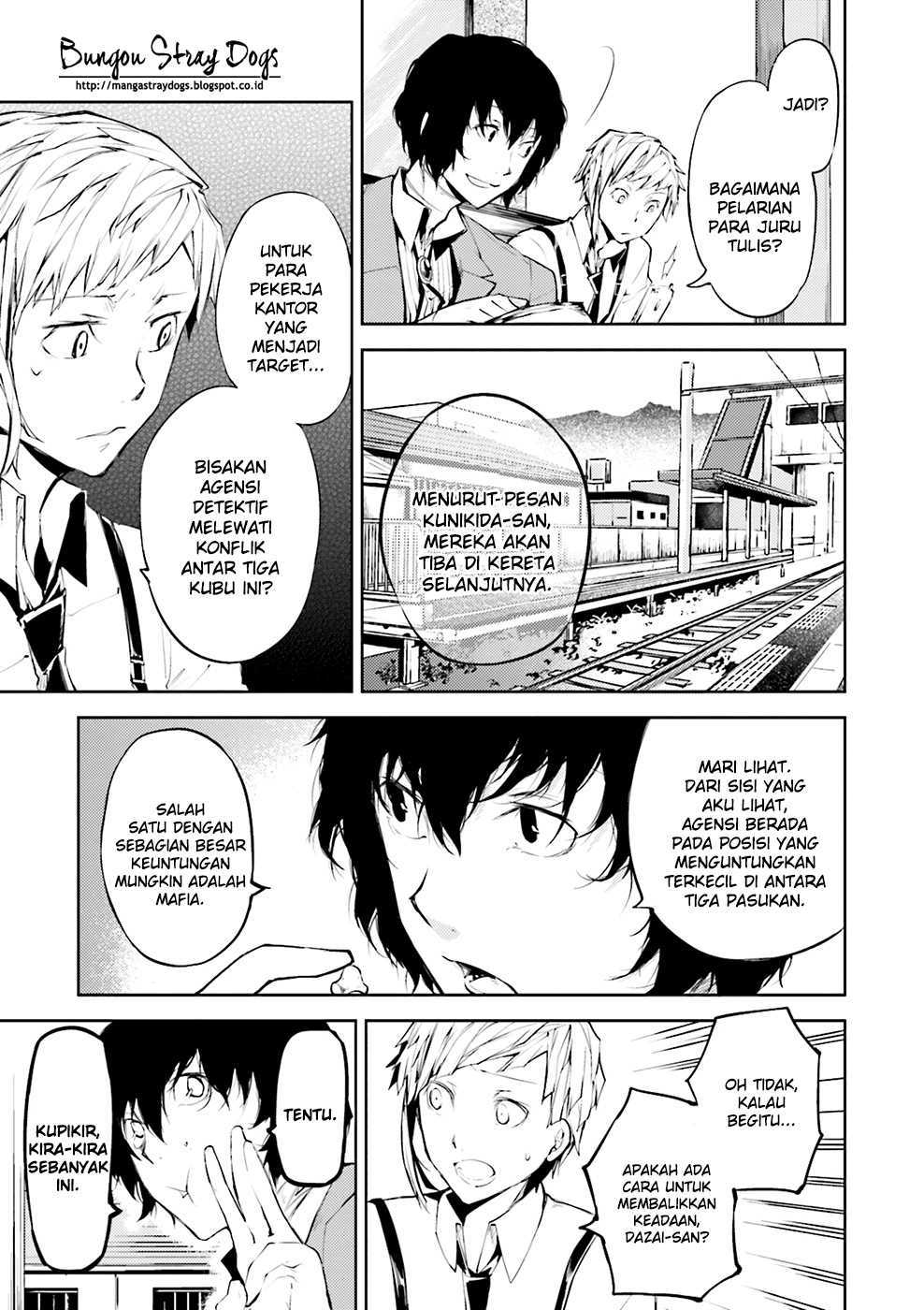 Bungou Stray Dogs Chapter 24 - halaman 26