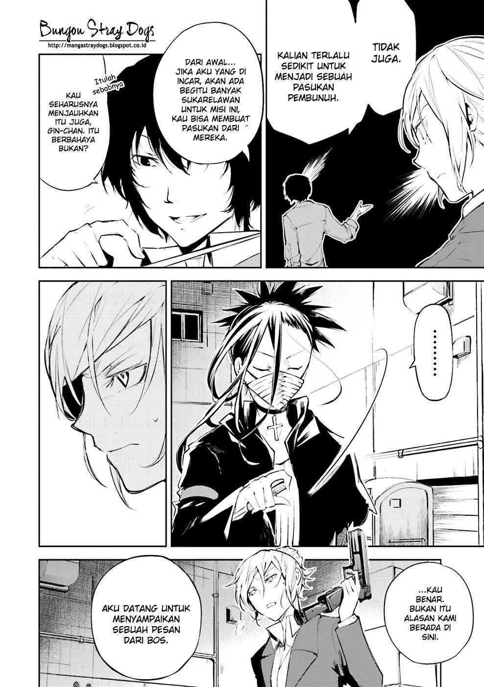 Bungou Stray Dogs Chapter 24 - halaman 38