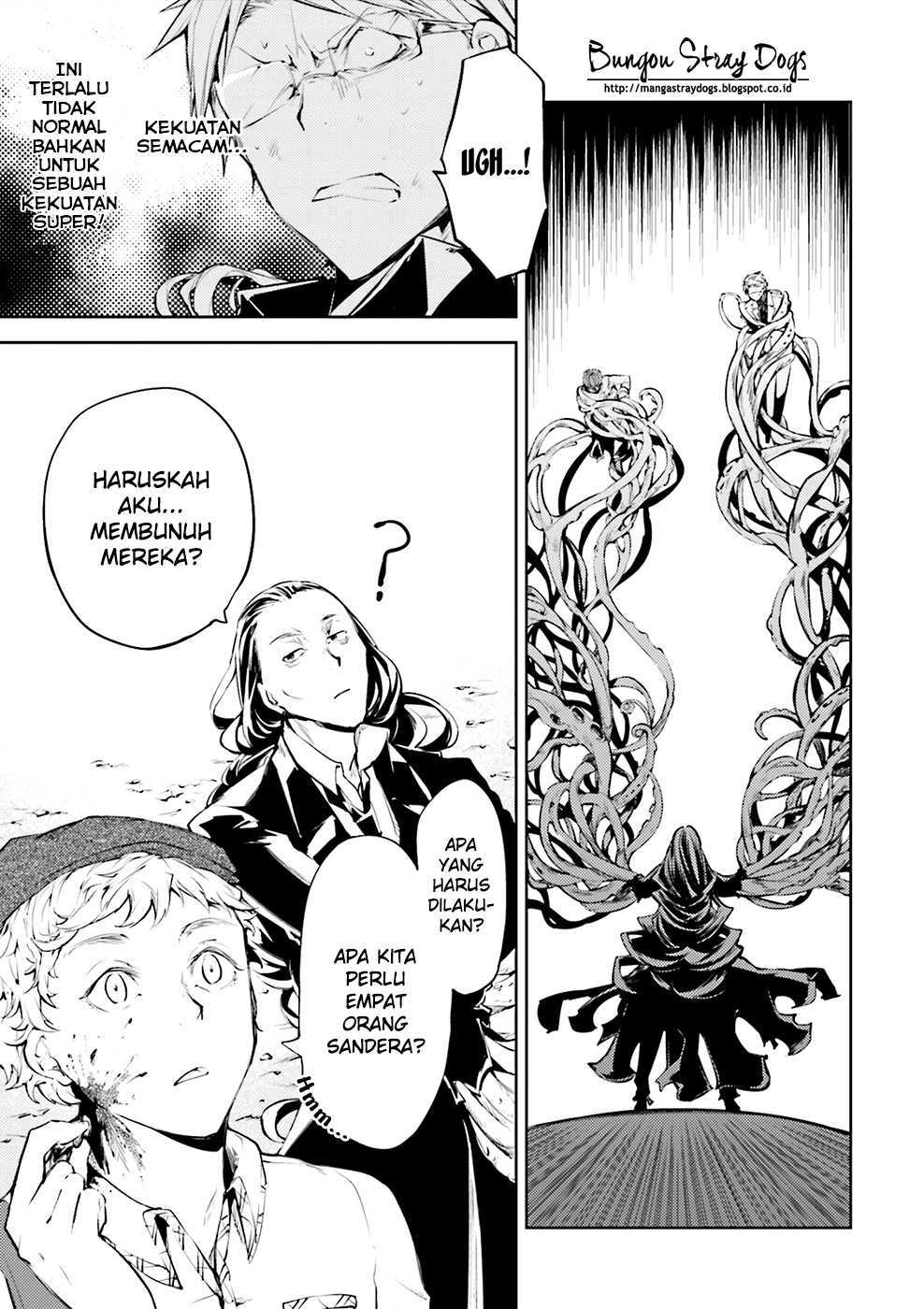 Bungou Stray Dogs Chapter 24 - halaman 4