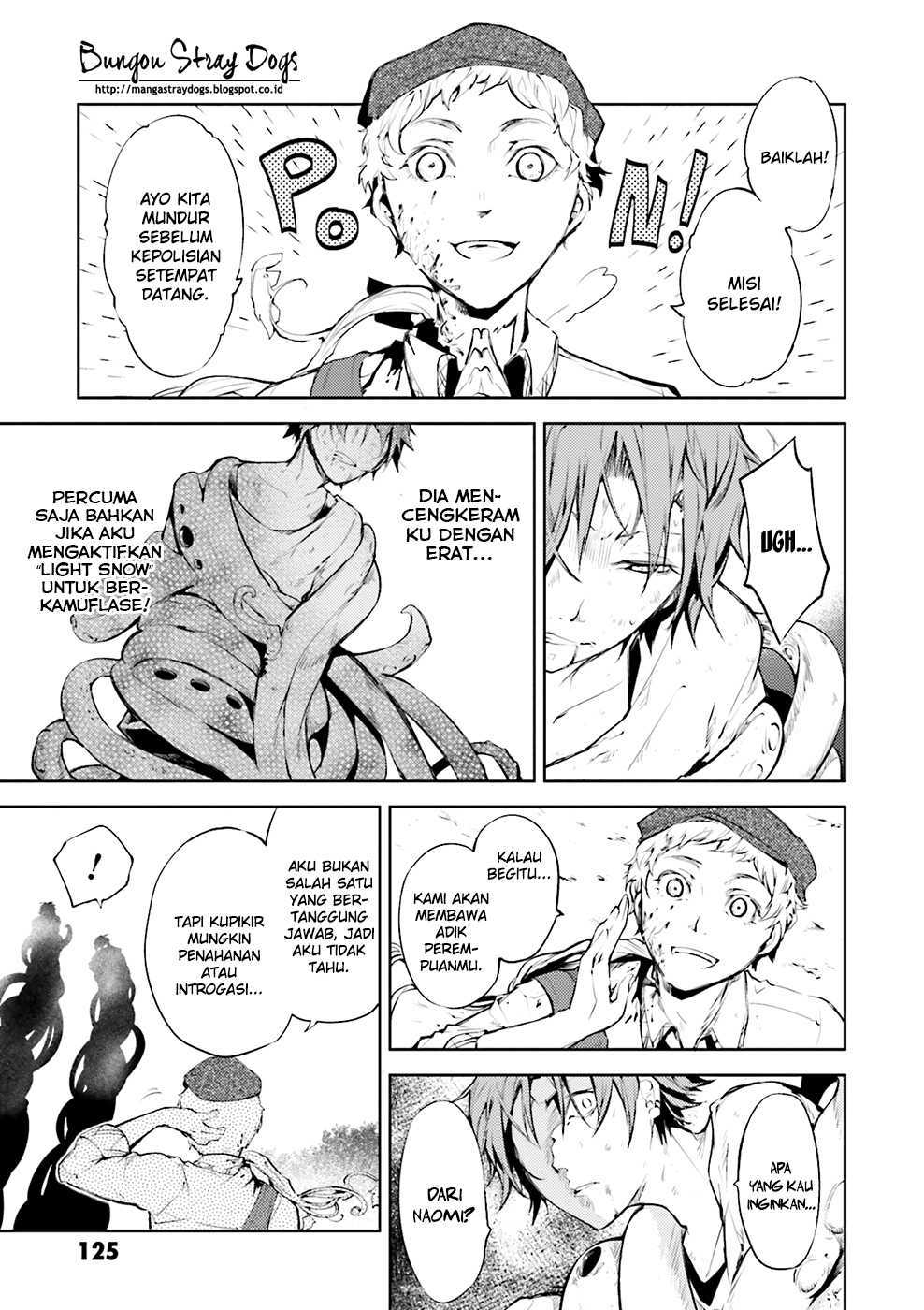 Bungou Stray Dogs Chapter 24 - halaman 8