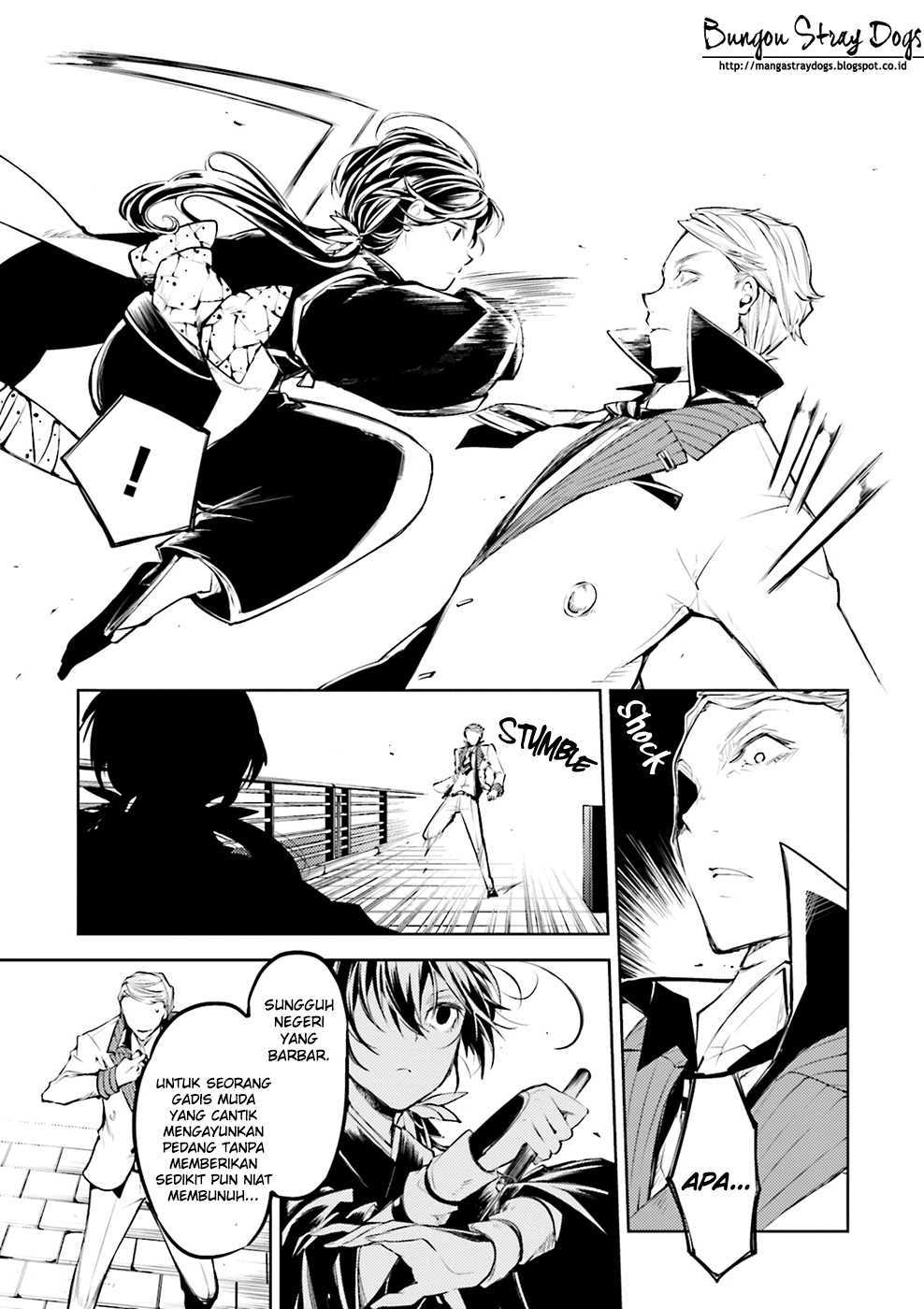 Bungou Stray Dogs Chapter 26 - halaman 34