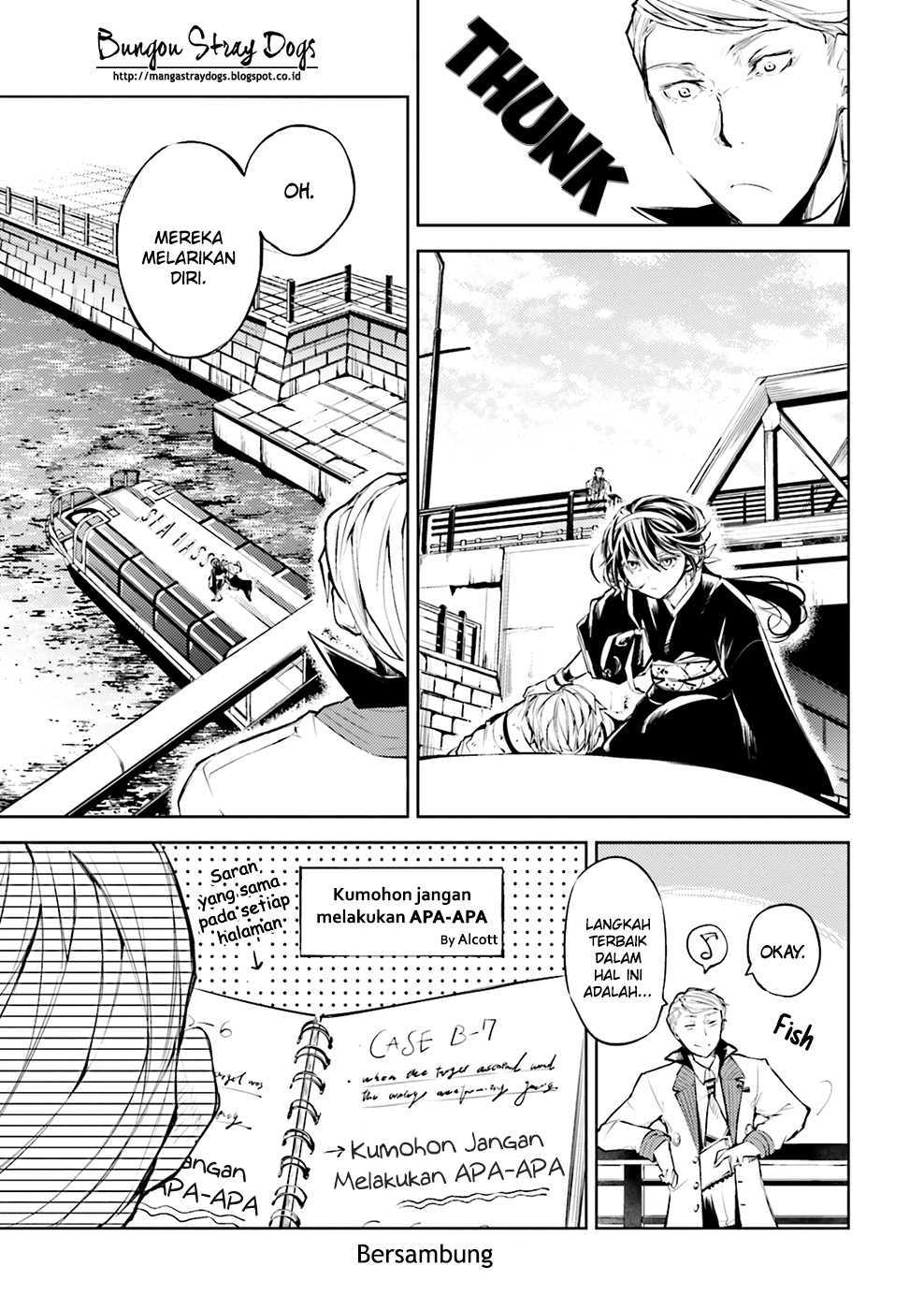 Bungou Stray Dogs Chapter 26 - halaman 36