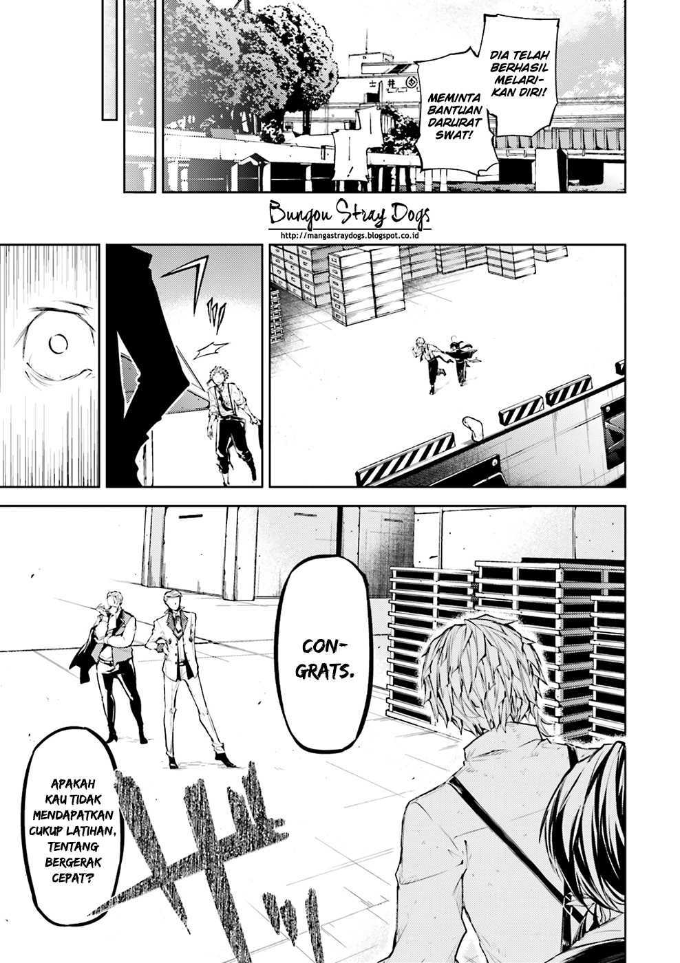 Bungou Stray Dogs Chapter 27 - halaman 13