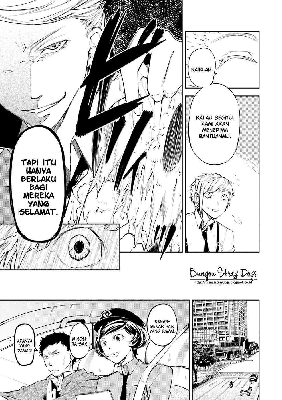 Bungou Stray Dogs Chapter 28 - halaman 17