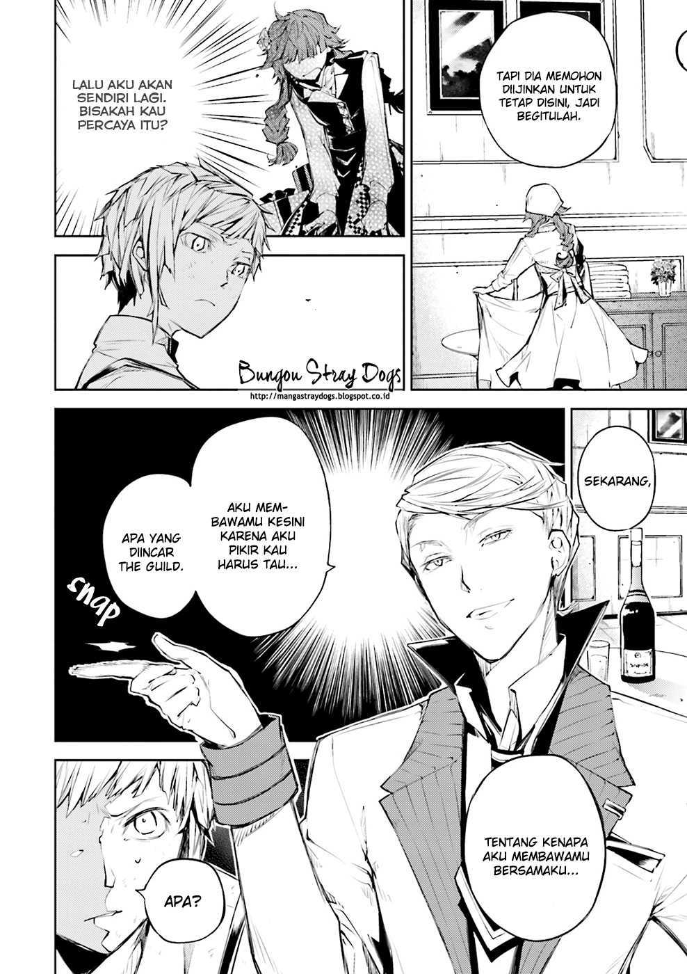 Bungou Stray Dogs Chapter 28 - halaman 6