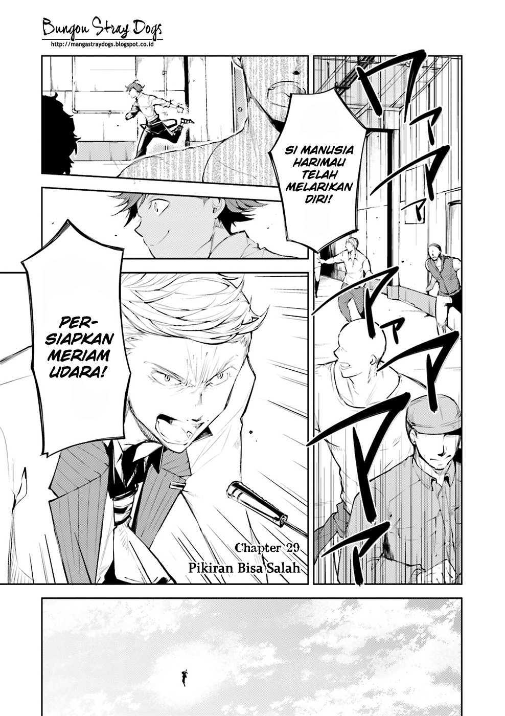 Bungou Stray Dogs Chapter 29 - halaman 1