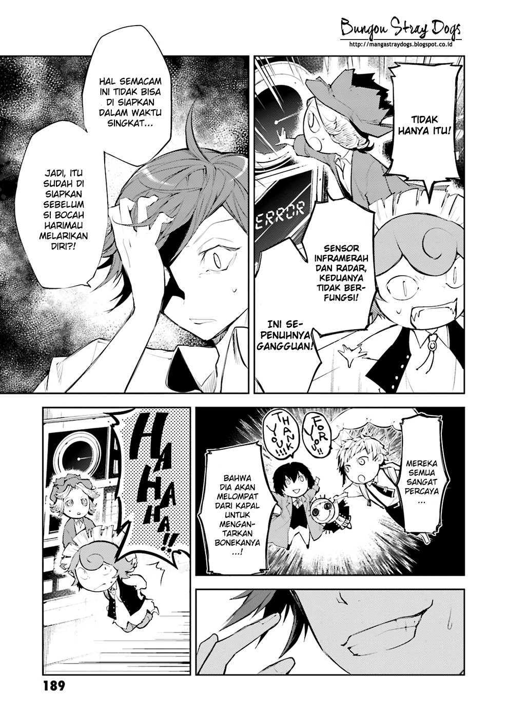 Bungou Stray Dogs Chapter 29 - halaman 35