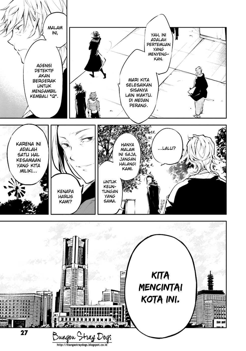 Bungou Stray Dogs Chapter 30 - halaman 27