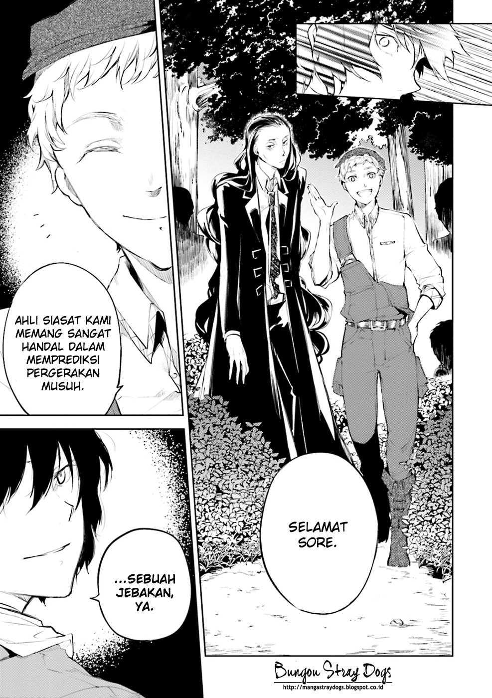 Bungou Stray Dogs Chapter 30 - halaman 35