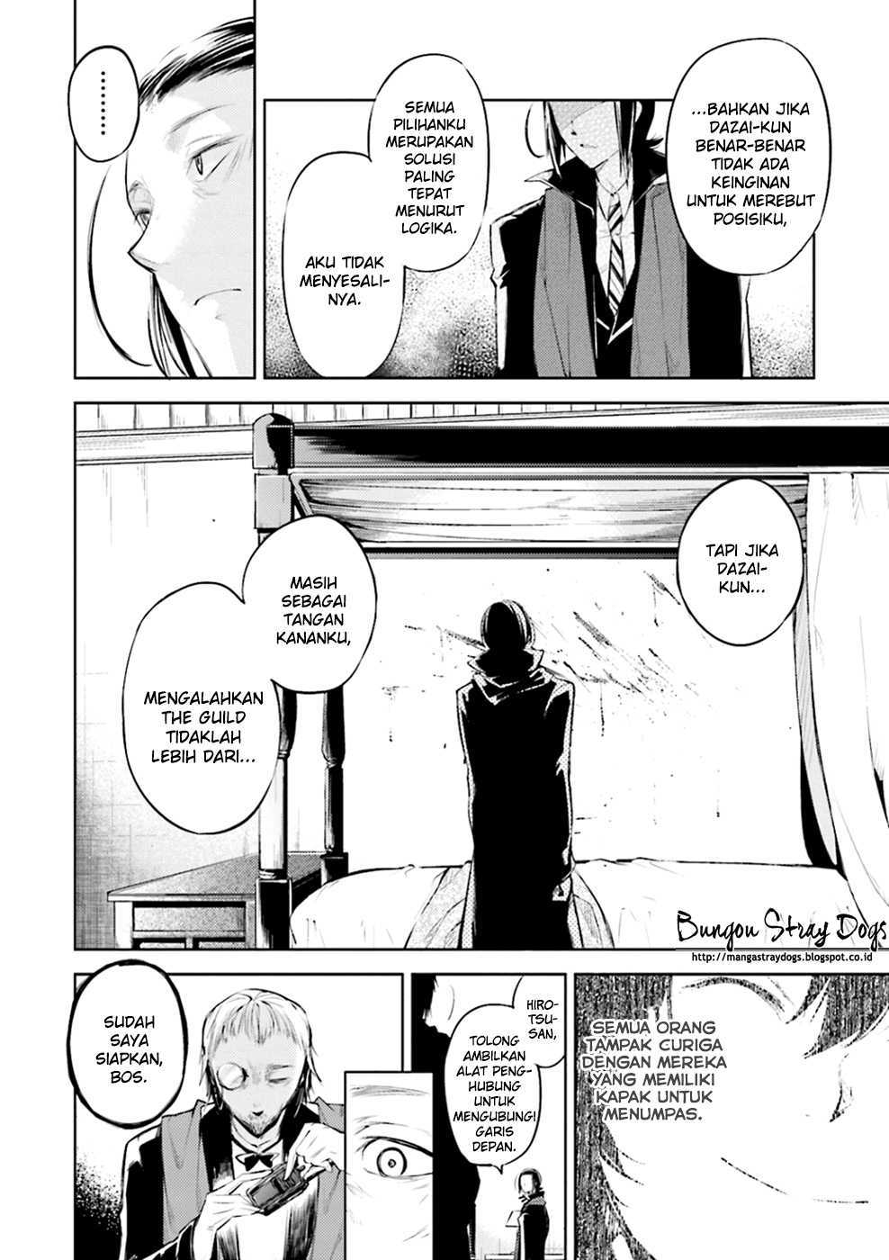 Bungou Stray Dogs Chapter 30 - halaman 36
