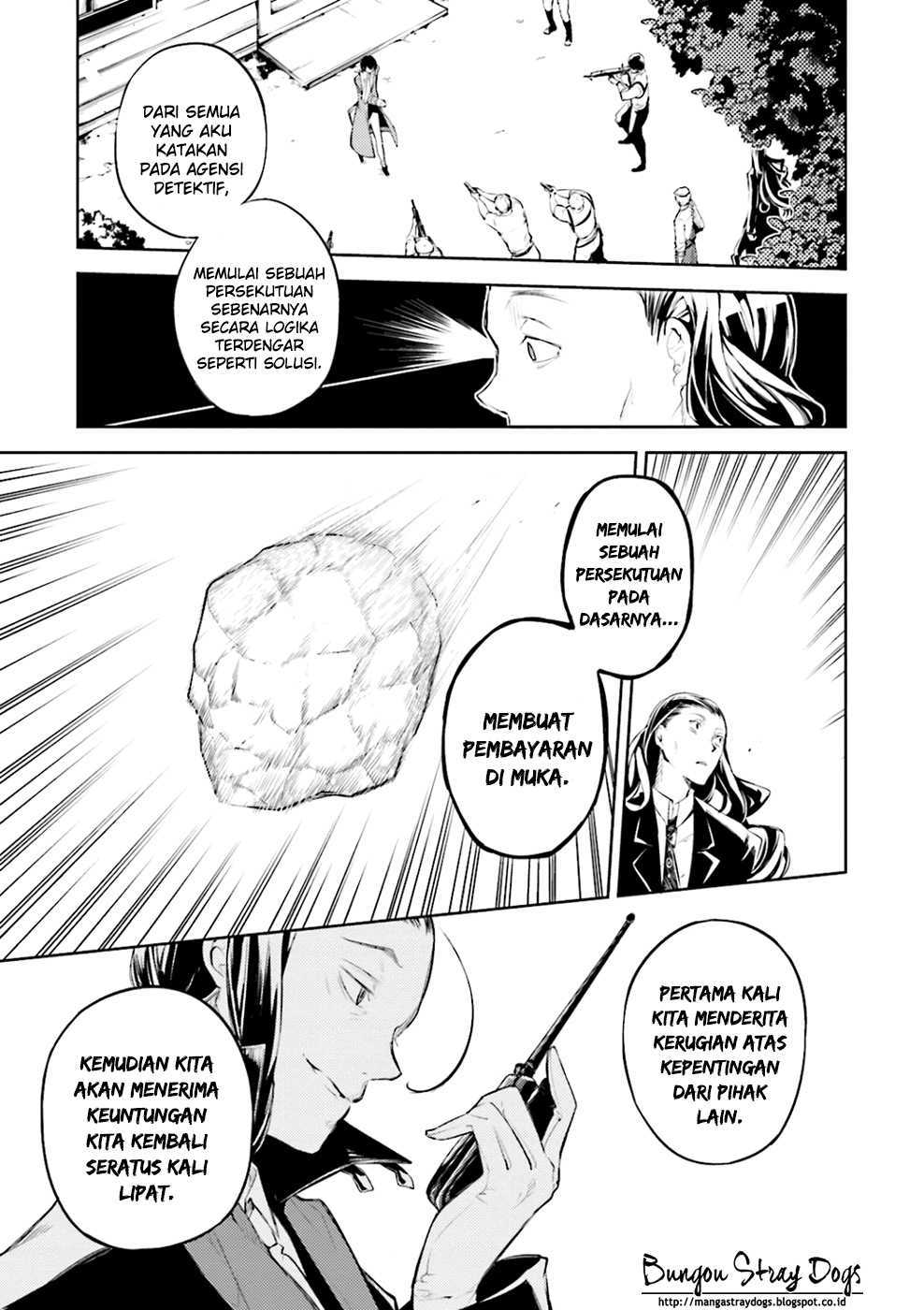 Bungou Stray Dogs Chapter 30 - halaman 37