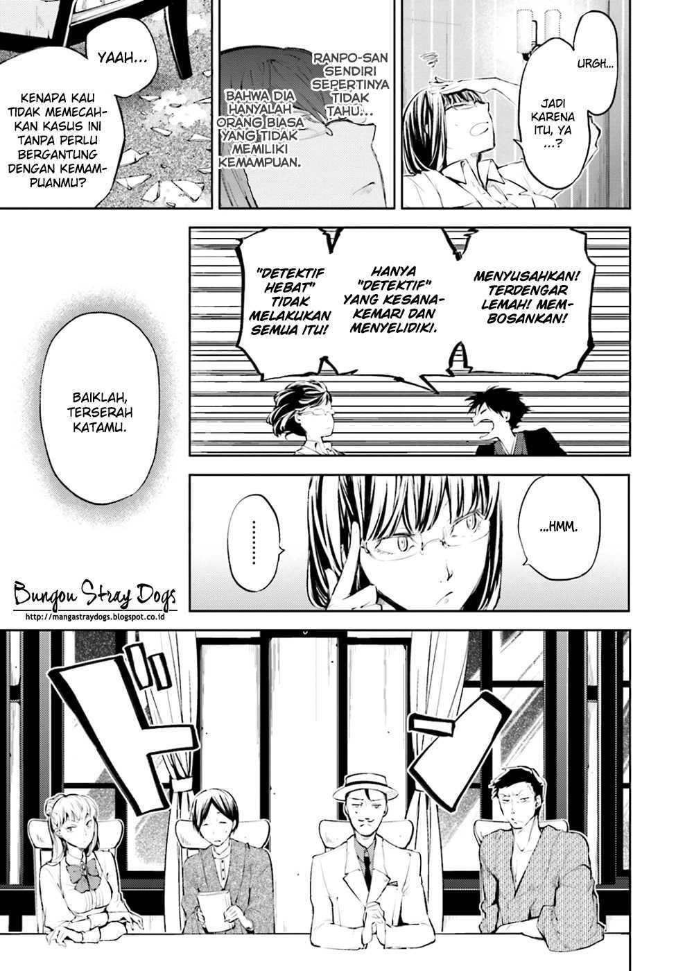 Bungou Stray Dogs Chapter 32 - halaman 22
