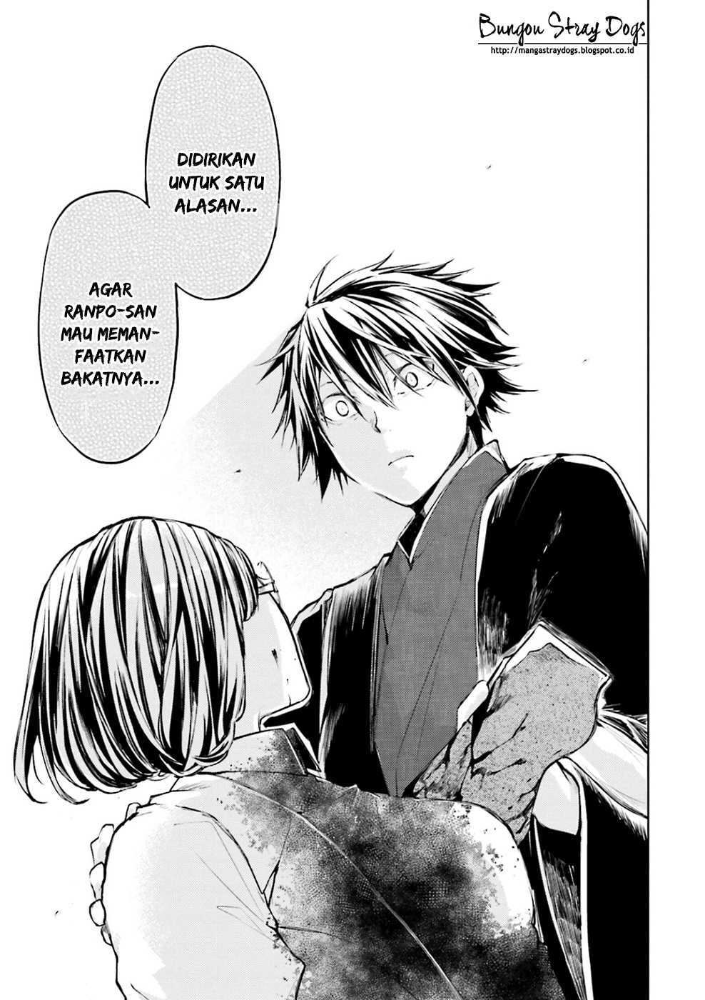 Bungou Stray Dogs Chapter 32 - halaman 36
