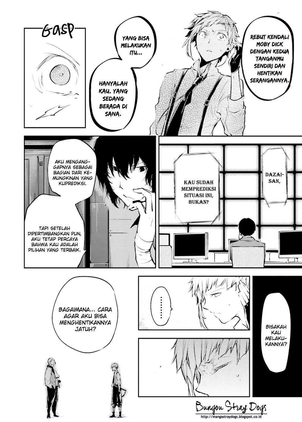 Bungou Stray Dogs Chapter 33 - halaman 34