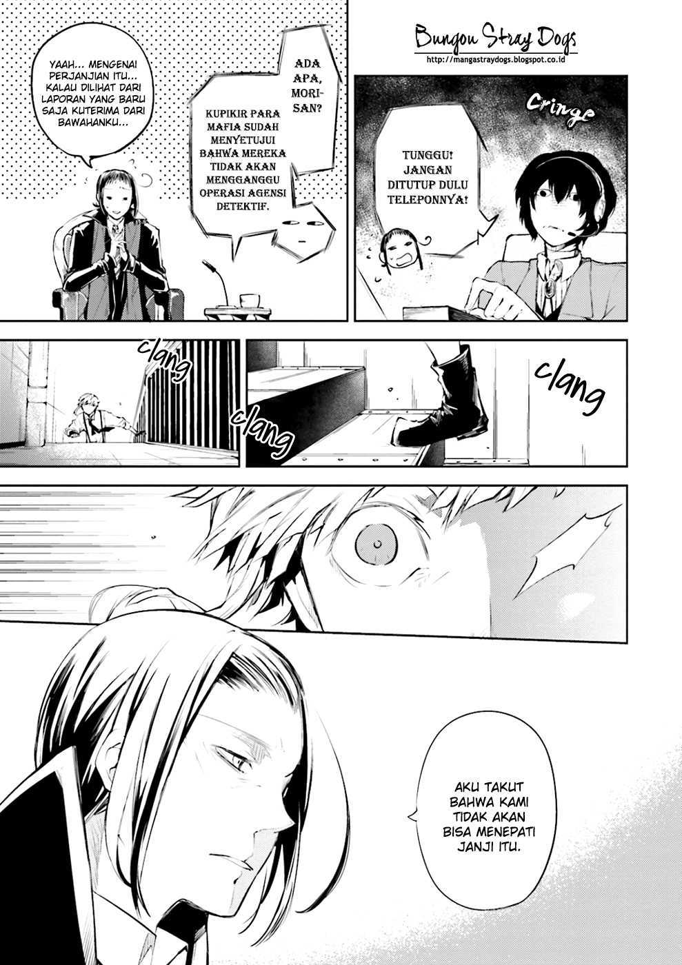 Bungou Stray Dogs Chapter 33 - halaman 39