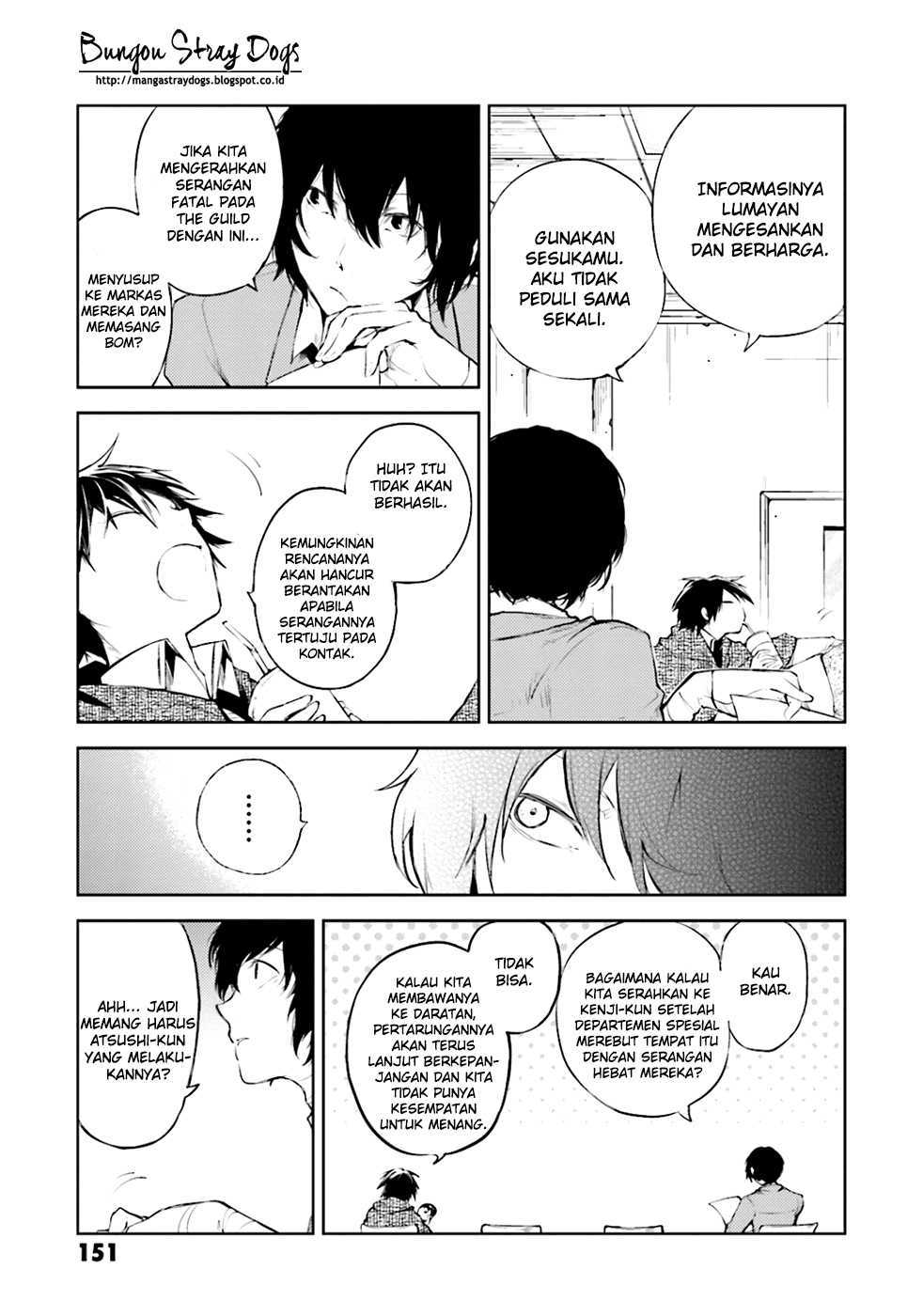 Bungou Stray Dogs Chapter 33 - halaman 5