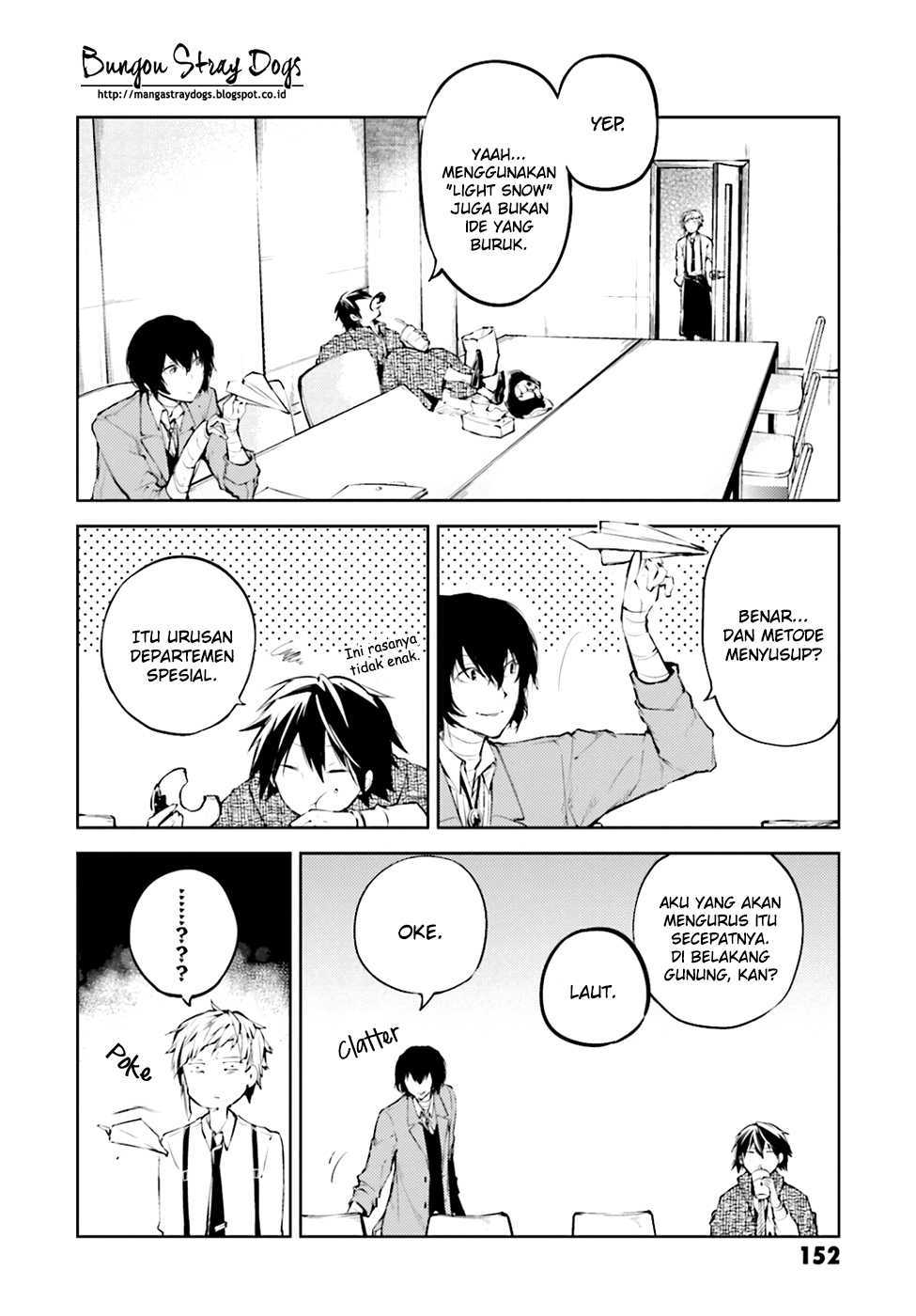 Bungou Stray Dogs Chapter 33 - halaman 6