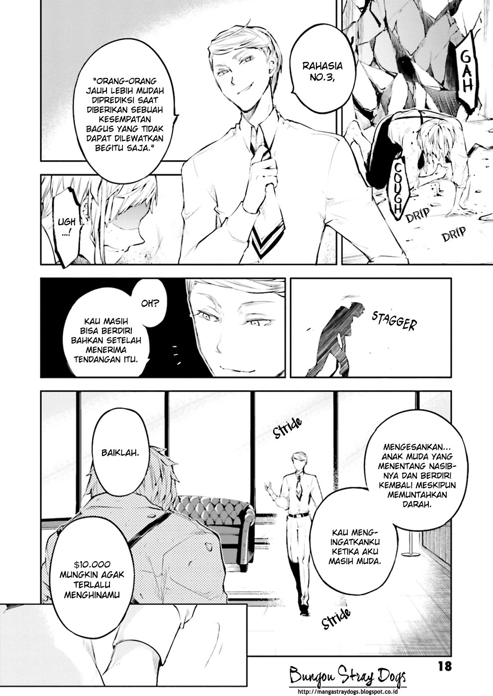 Bungou Stray Dogs Chapter 34 - halaman 21