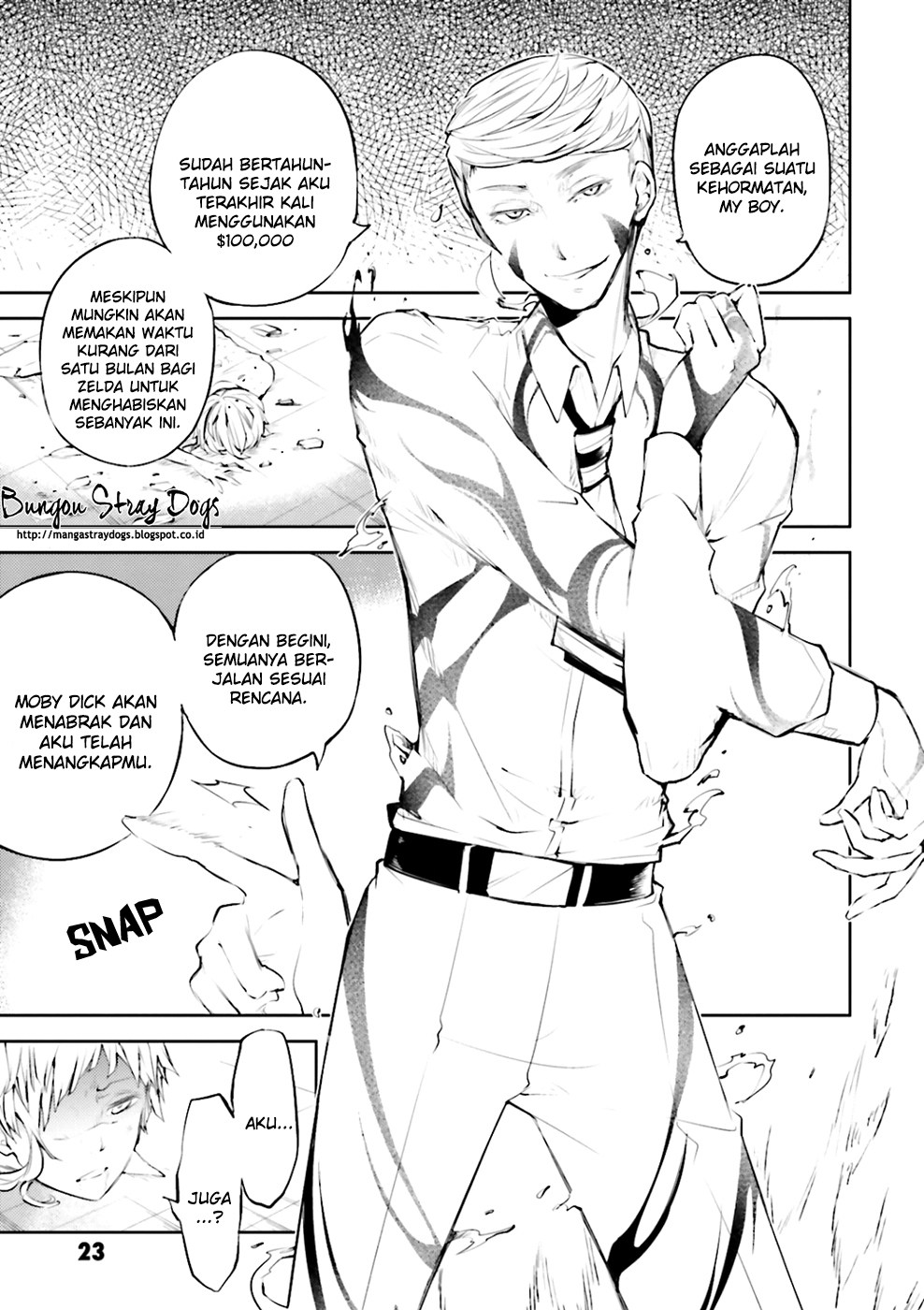 Bungou Stray Dogs Chapter 34 - halaman 25