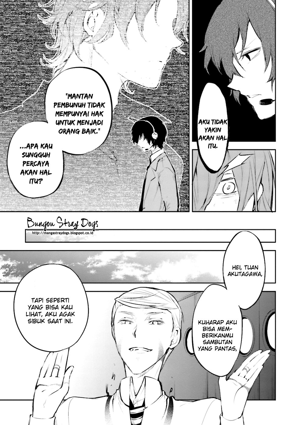 Bungou Stray Dogs Chapter 34 - halaman 31