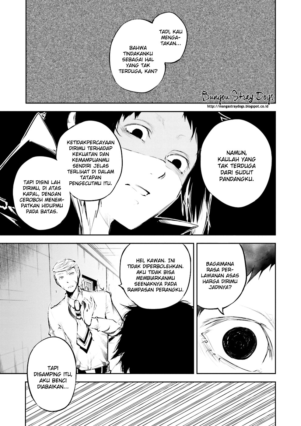Bungou Stray Dogs Chapter 34 - halaman 33