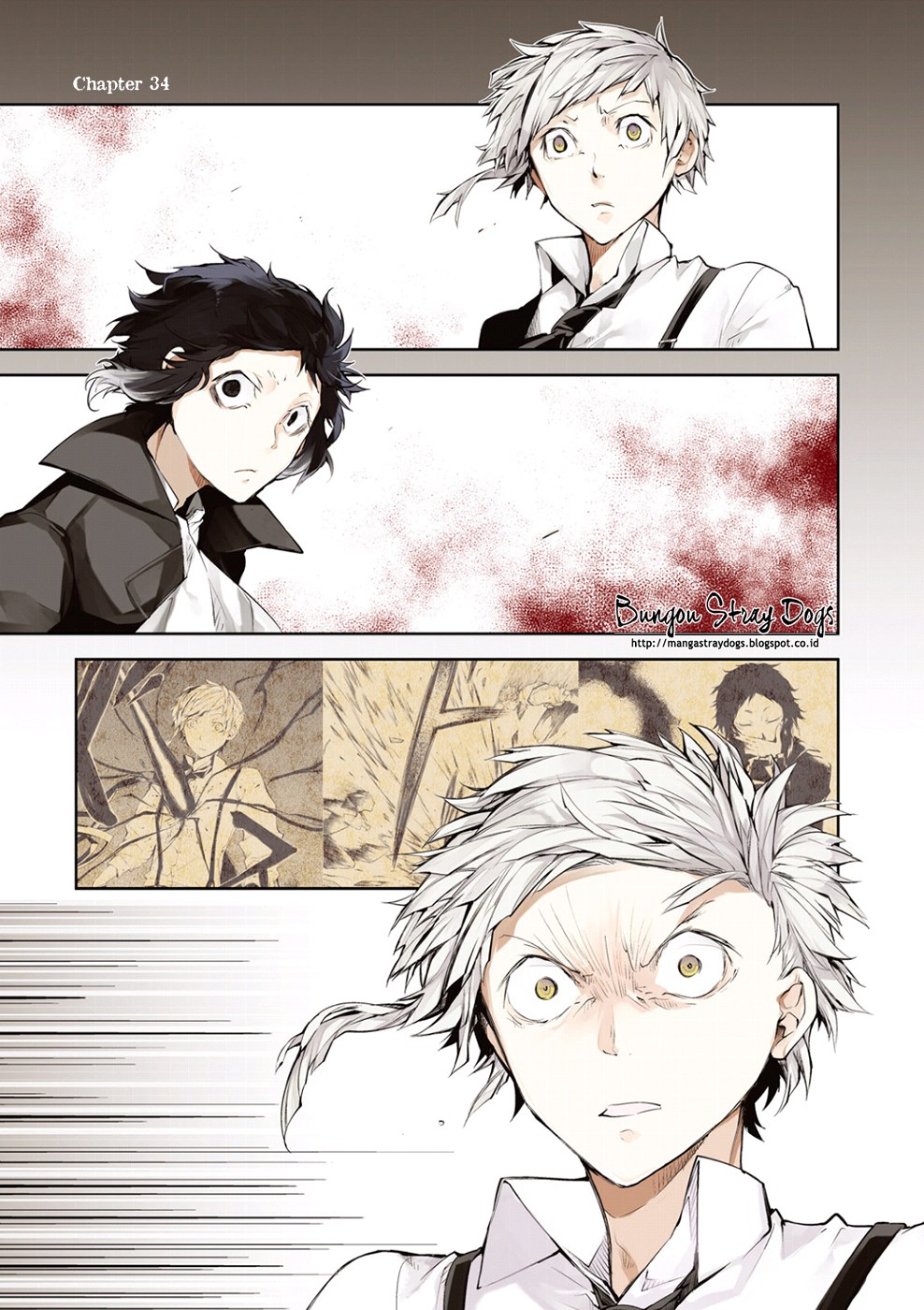 Bungou Stray Dogs Chapter 34 - halaman 5