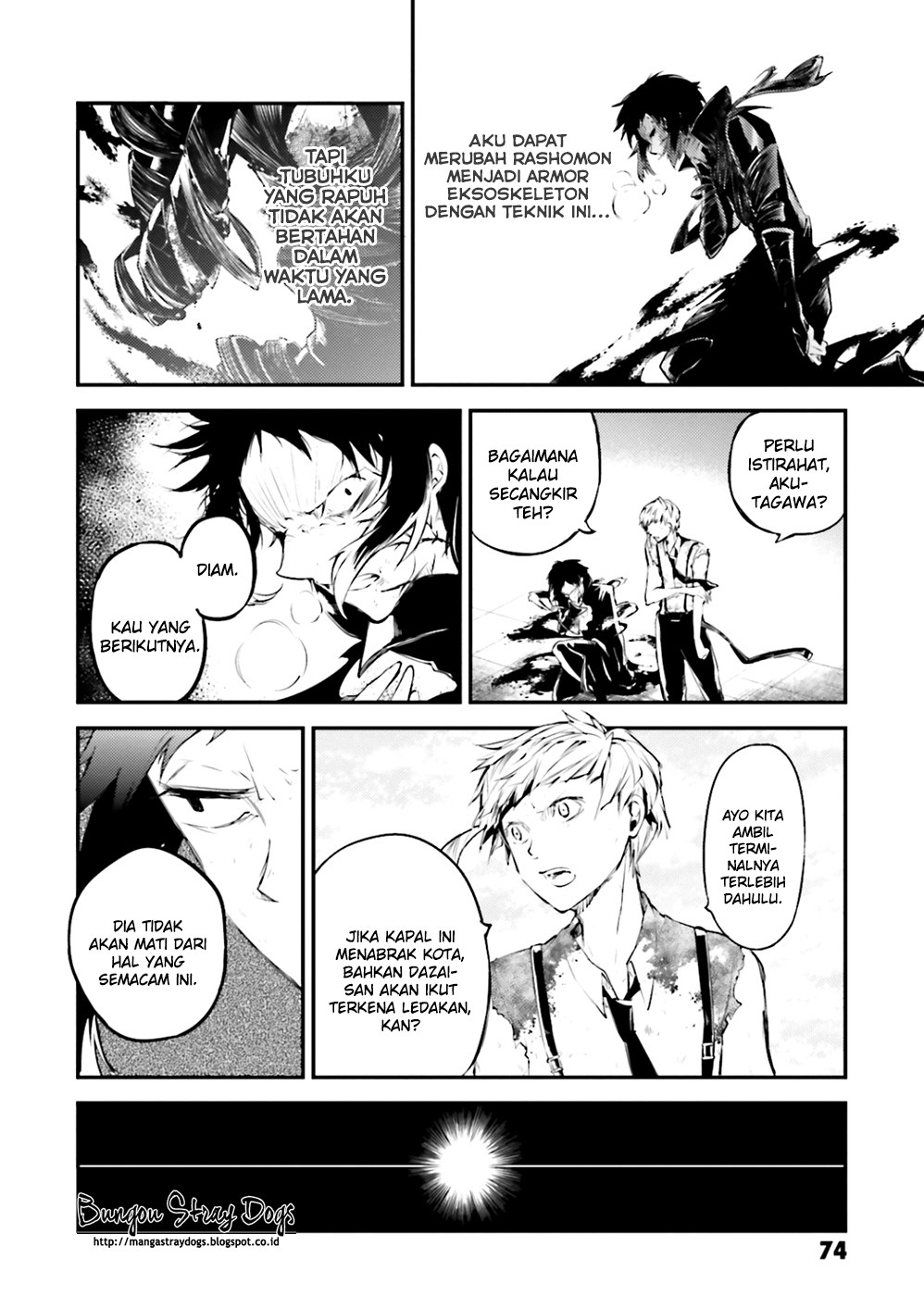 Bungou Stray Dogs Chapter 35 - halaman 34