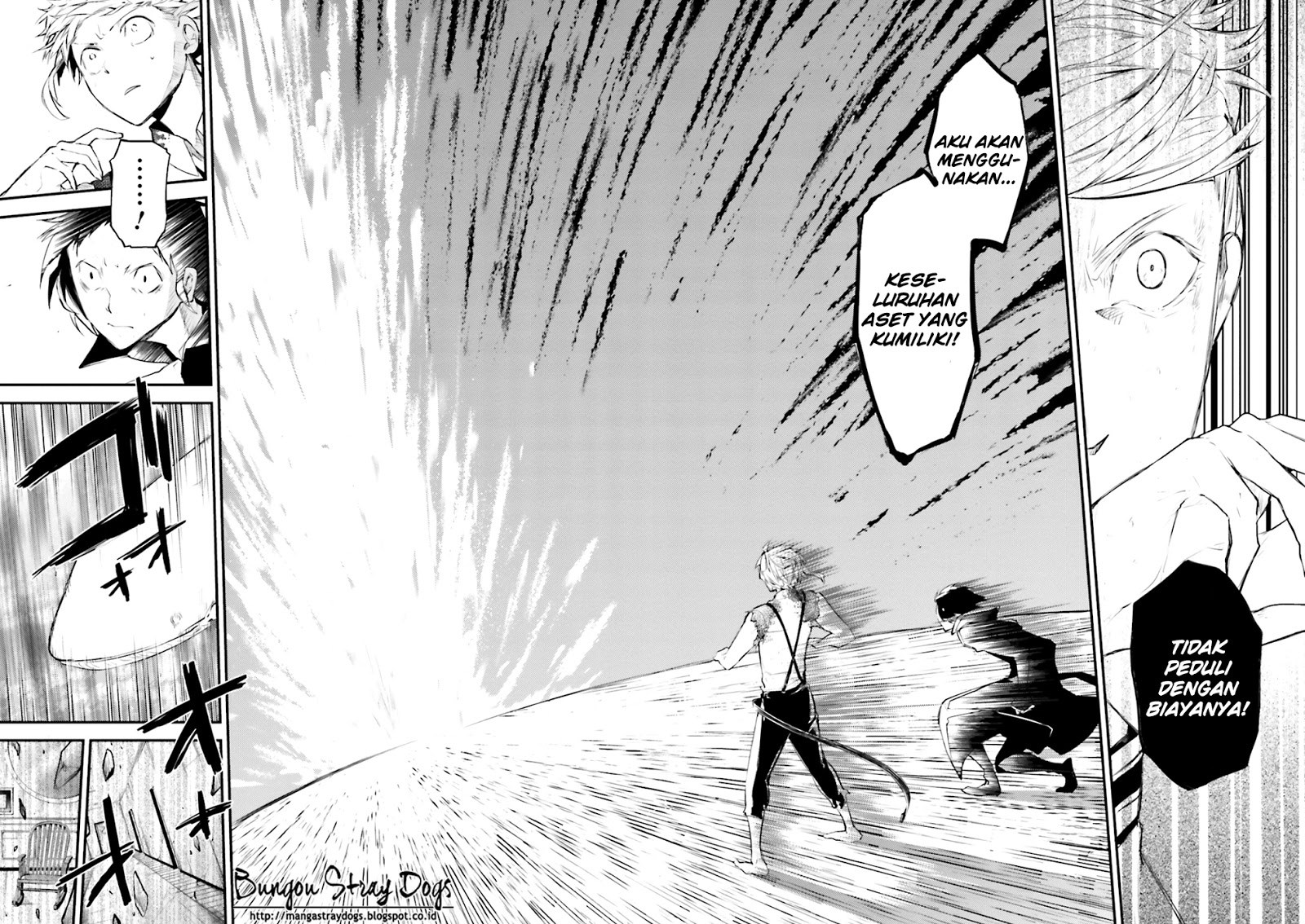 Bungou Stray Dogs Chapter 35 - halaman 38