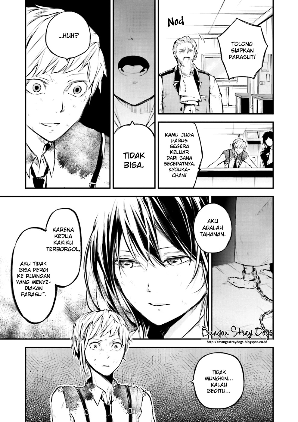 Bungou Stray Dogs Chapter 36 - halaman 29