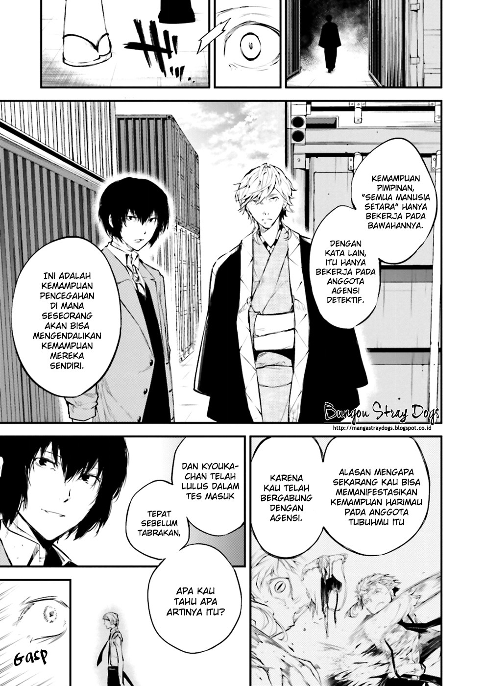Bungou Stray Dogs Chapter 36 - halaman 40