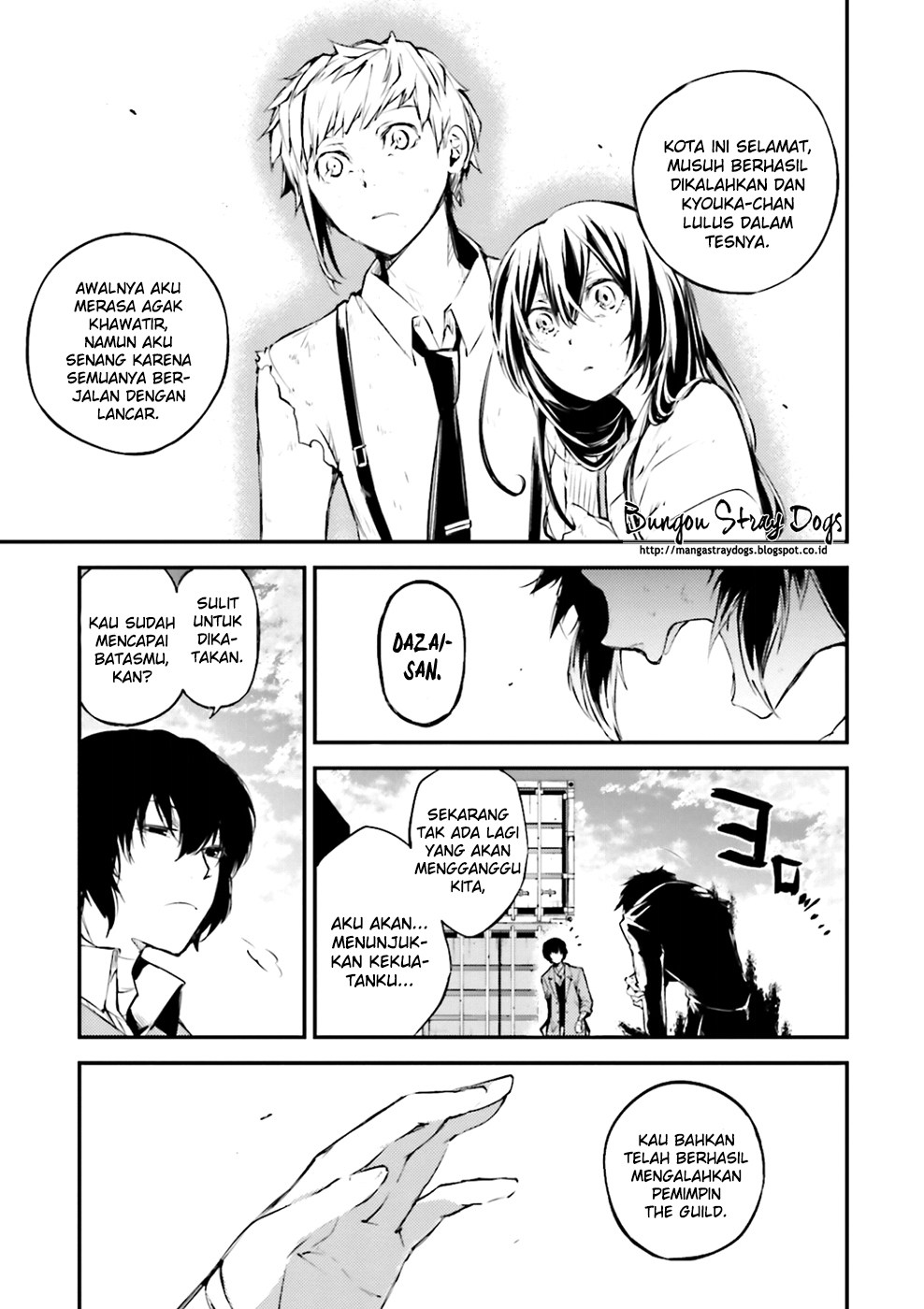 Bungou Stray Dogs Chapter 36 - halaman 44