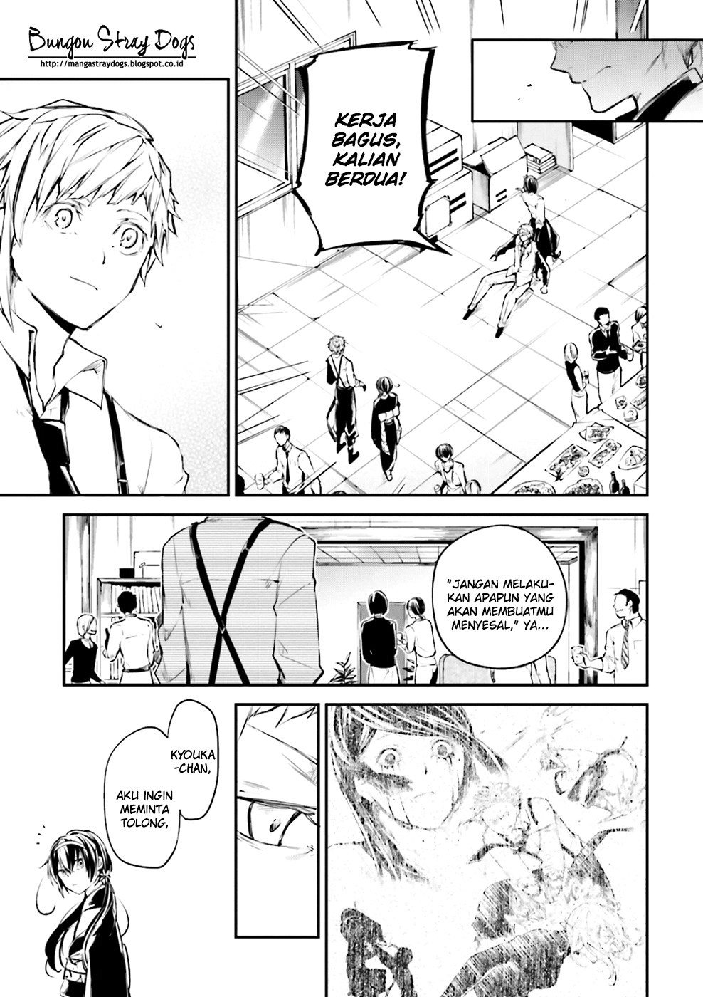 Bungou Stray Dogs Chapter 37 - halaman 22