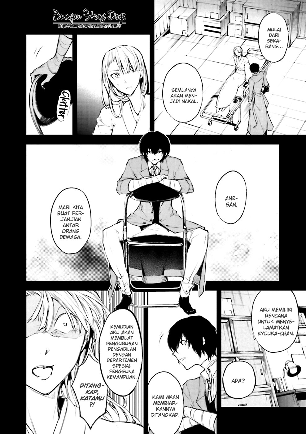 Bungou Stray Dogs Chapter 37 - halaman 31