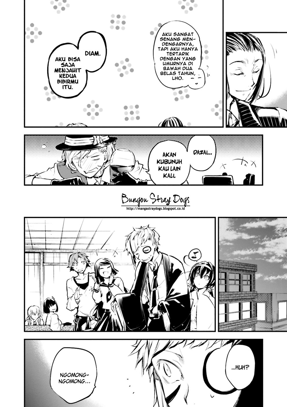Bungou Stray Dogs Chapter 37 - halaman 35
