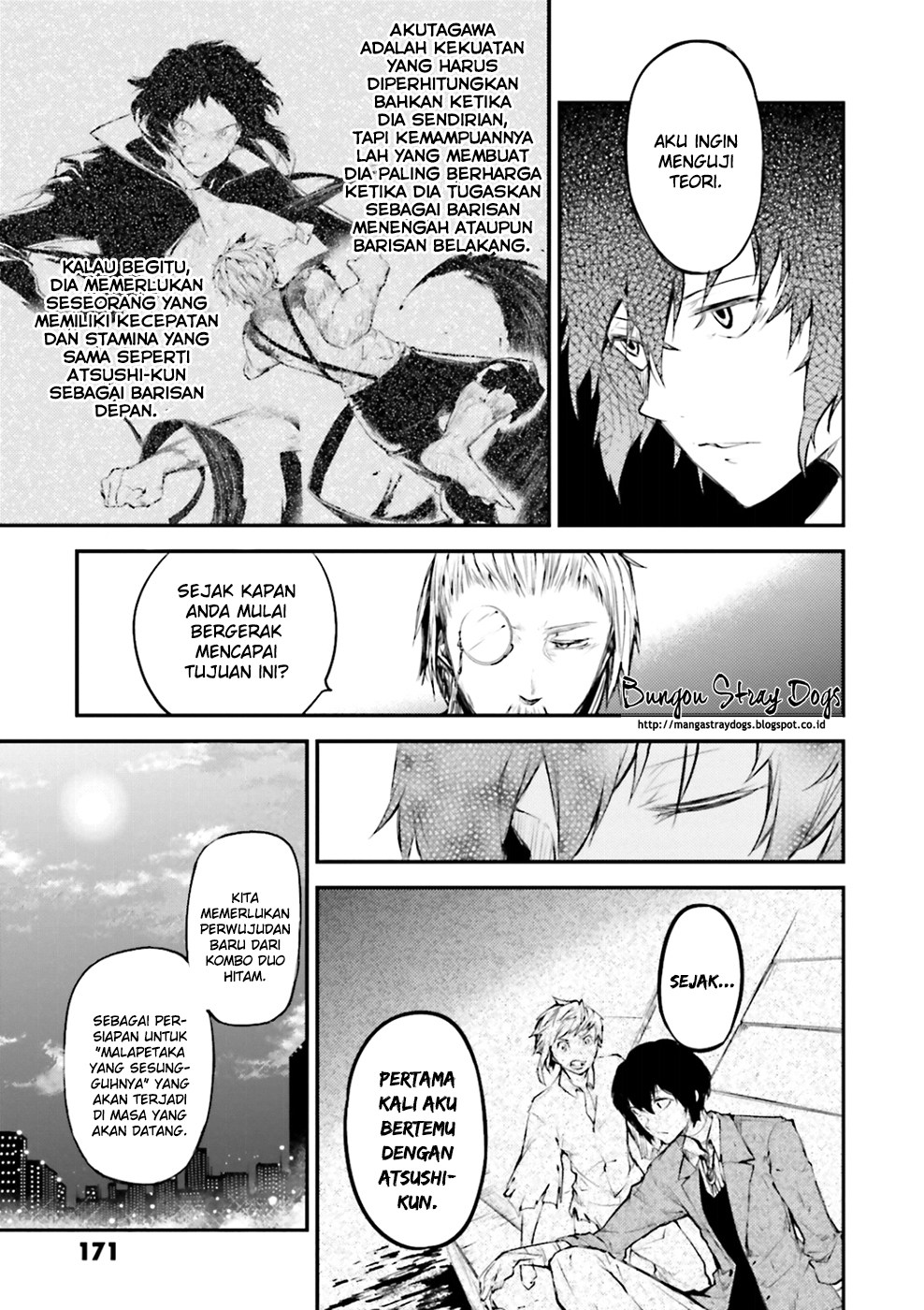 Bungou Stray Dogs Chapter 37 - halaman 38