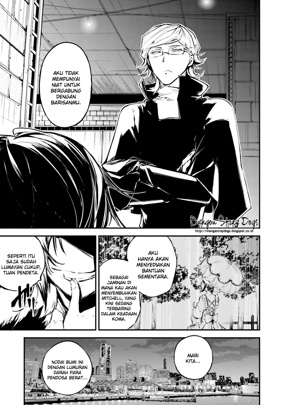 Bungou Stray Dogs Chapter 37 - halaman 40