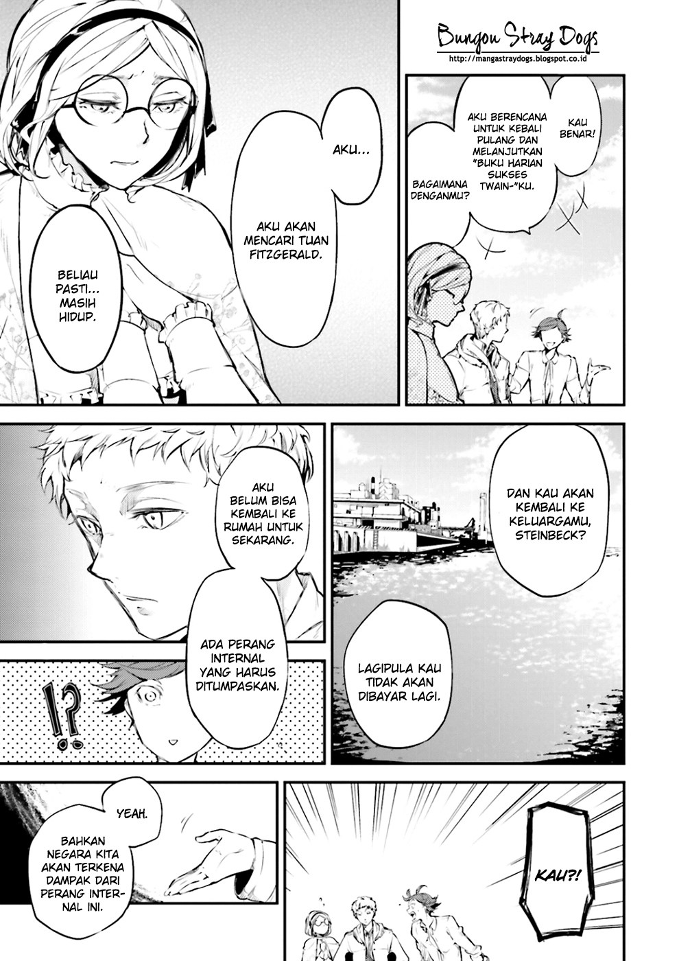 Bungou Stray Dogs Chapter 37 - halaman 9