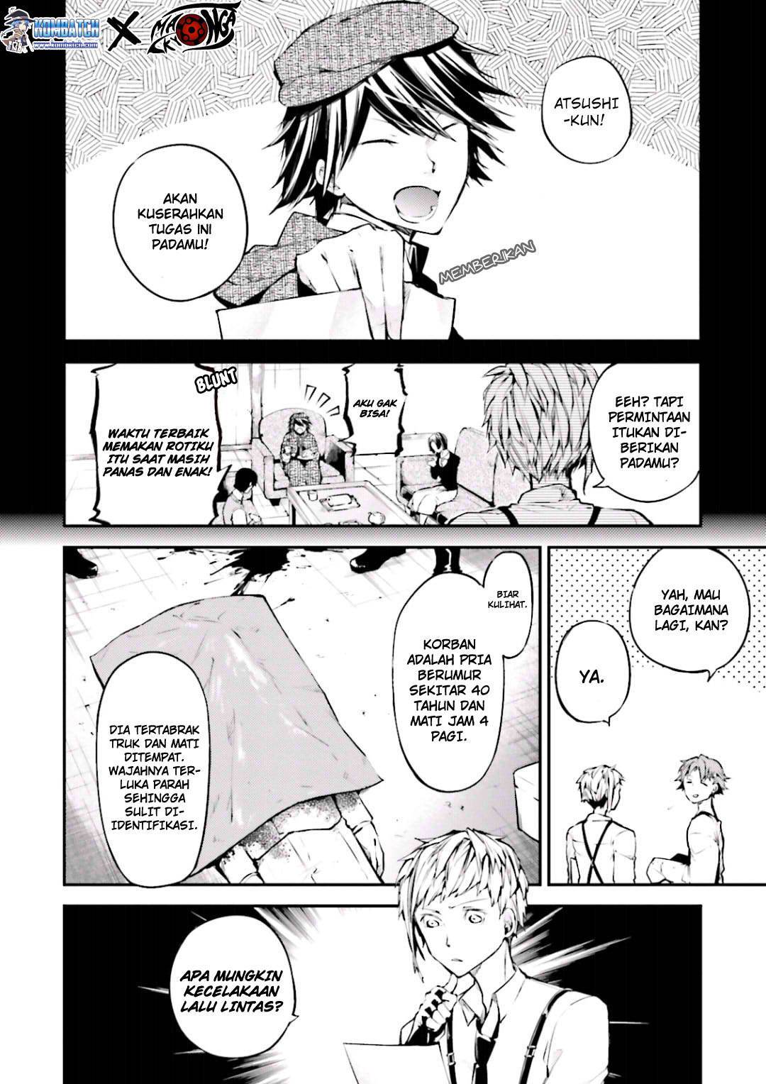 Bungou Stray Dogs Chapter 39 - halaman 3